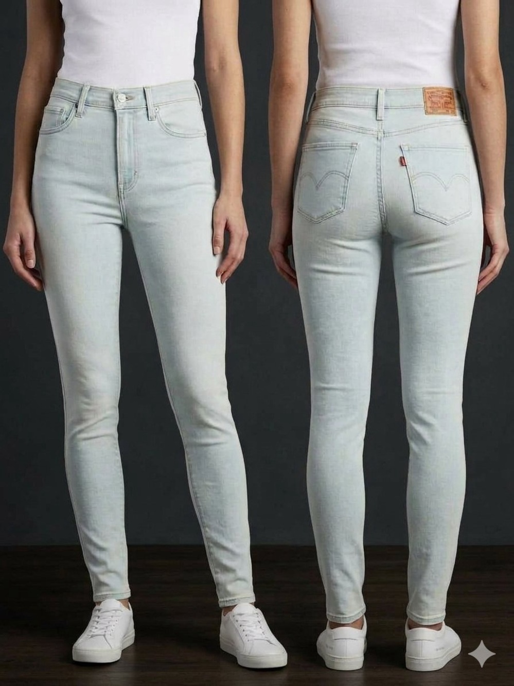 Levi's Women's 721 High Rise Skinny Jeans • Eternal Indigo Light • Size 29 • NWT